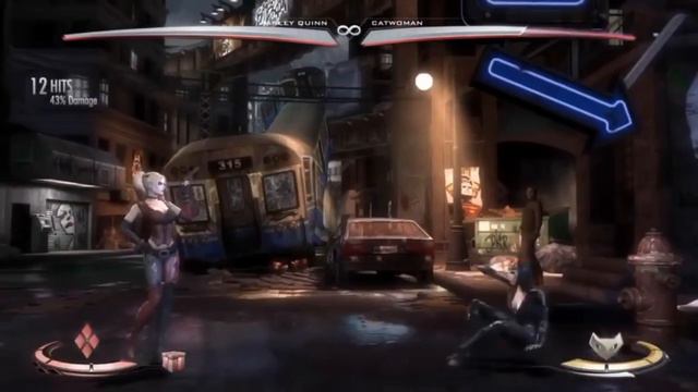 Injustice: Gods Among Us Harley Quinn Combos смотреть онлайн
