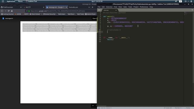Crypto - Pretty Ridiculous - AUCTF [Walkthrough] смотреть онлайн