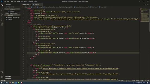 Como fazer MENU com BOOTSTRAP 4 | HTML e CSS | Responsivo смотреть онлайн