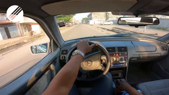 1994 MERCEDES-BENZ C180 W202 POV DRIVE IN AFRICAN CITY?? смотреть онлайн