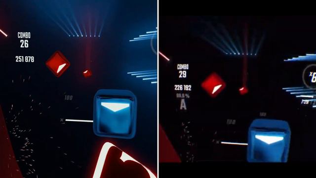 Beat Saber PlayStation Vr Vs. PlayStation Vr2 Psvr Vs Psvr2 Graphics Comparison