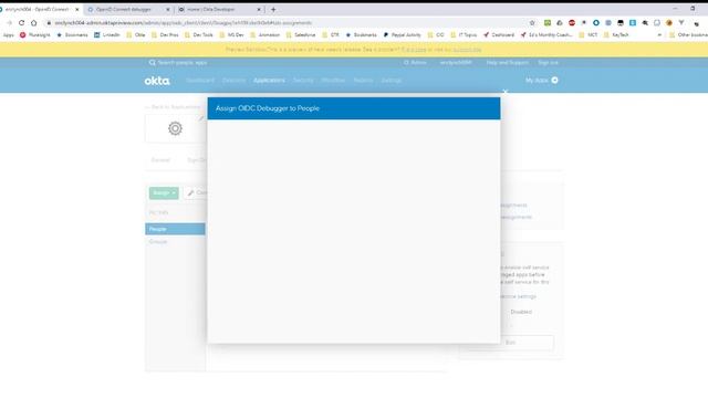 Creating an OIDC app and testing it with OIDC Debugger смотреть онлайн