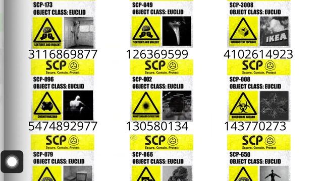 SCP decals and textures for Roblox (P2) смотреть онлайн