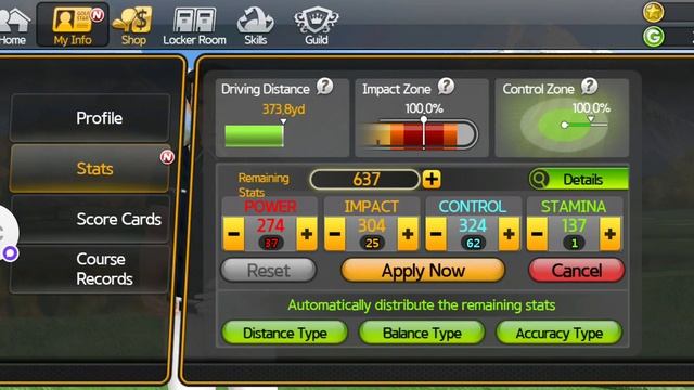Golfstar (Setting Stats) смотреть онлайн