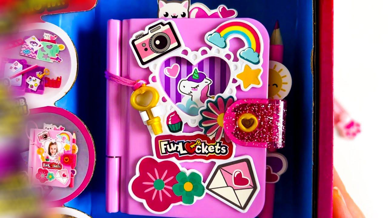 Toy Asmr  Girls Secret Diary  Satisfying Unboxing & Review #asmr #asmrtoys #unboxing #satisfying