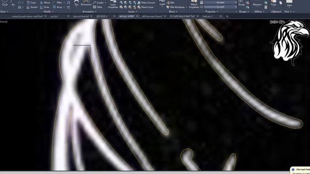 Learn and Earn //girl sketch // AutoCAD cutting on laser/water jet marble #marble #waterjet #earn смотреть онлайн