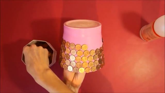 1# ДЕНЕЖНЫЙ ГОРШОК ДЛЯ ДЕНЕЖНОГО ДЕРЕВА,поделки из монет. смотреть онлайн