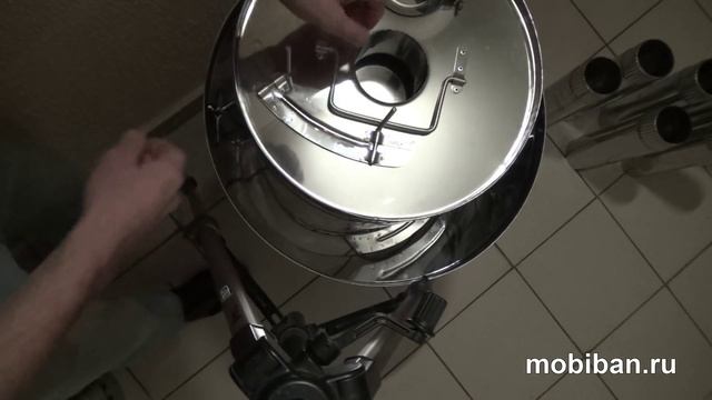 Мобиба Паробомба. Обзор с печью КЦ-1т смотреть онлайн