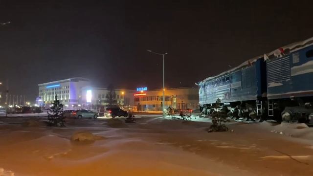 ЖД вокзал Новый Уренгой смотреть онлайн