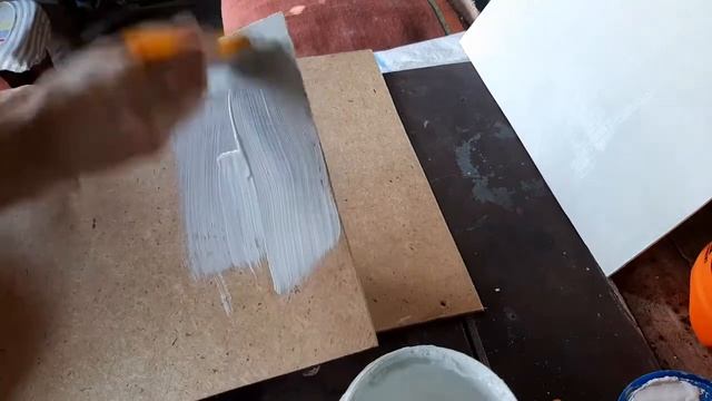 Какой и как я наношу грунт на оргалит смотреть онлайн