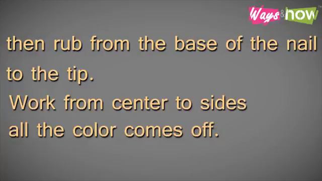 How To Remove Nail Polish смотреть онлайн