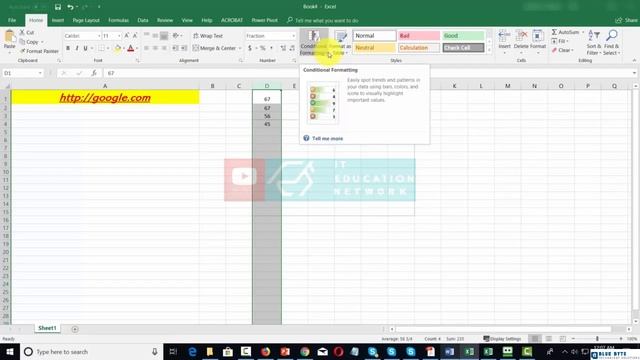Microsoft Office 365 - 96 - Microsoft Excel - Home Menu смотреть онлайн