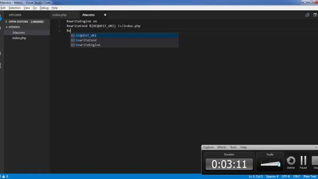 3 How To Redirect Request Using Htaccess File смотреть онлайн