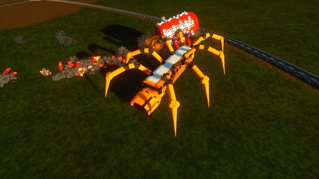 АВТОБУС ПОЖИРАТЕЛЬ ПРОТИВ ПОЕЗДА ПОЖИРАТЕЛЯ В БРИК РИГС! БИТВА SCP ЛЕГО ПОЖИРАТЕЛЕЙ В BRICK RIGS!