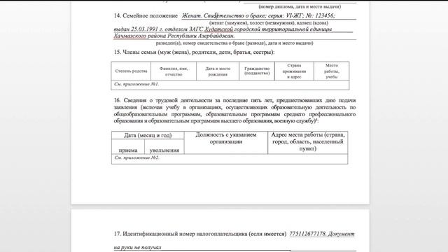 Заявление на РВП, которое приняли. Как заполнить заявление на РВП?