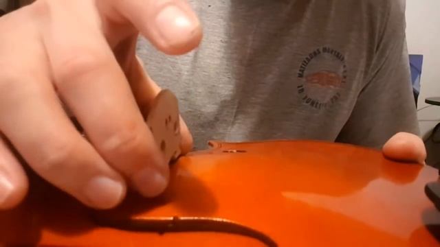 Puente De Violin(cambiar Puente) Ajustes, Altura Y Medidas, Violin Bridge Change