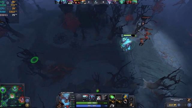 Gaming on GT 620 1GB | Dota 2 [1080p, Lowest Settings] смотреть онлайн