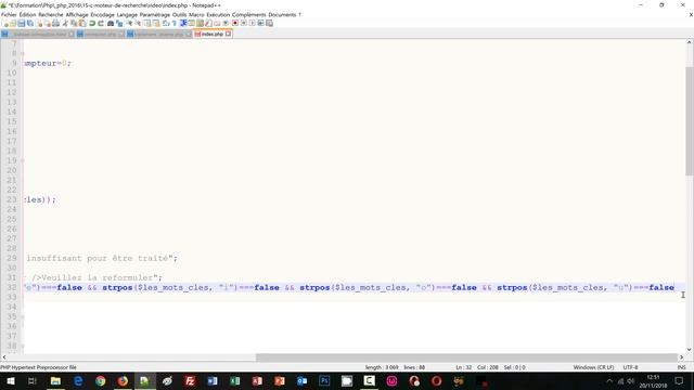 Moteur de recherche Web en Php смотреть онлайн