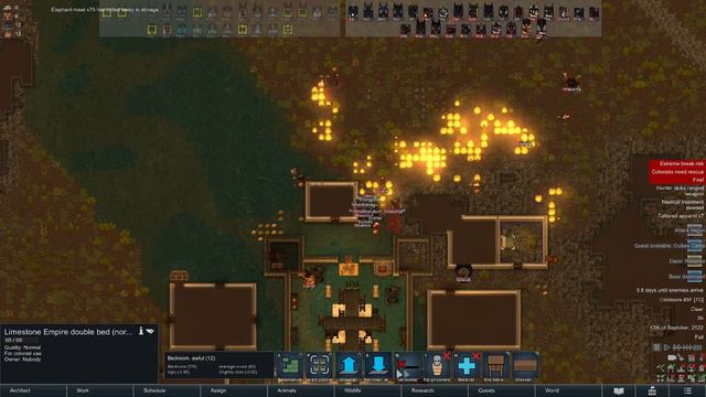 [17] RimWorld - Empire Bases Smashed - Beasts in Space - Neo-Tribal - Let's Play смотреть онлайн