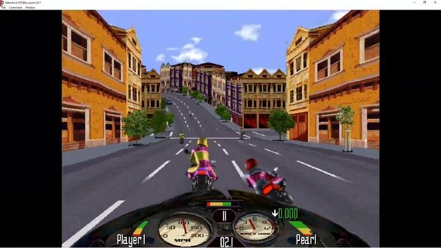 Road Rash Retroarch DOSBox Pure смотреть онлайн