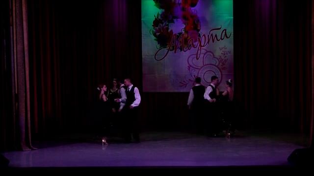 Народный ансамбль "Молодость" - "Вальс" смотреть онлайн