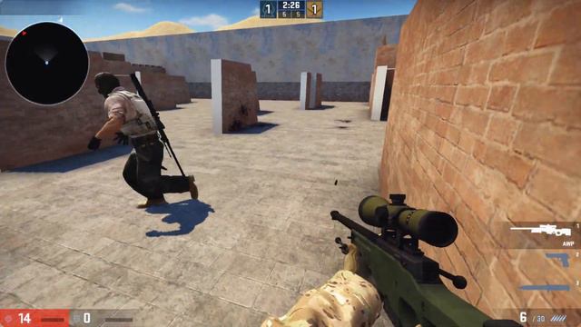 CS:GO ВВЕРХ НОГАМИ НА AWP БЕЗ ЗУМА смотреть онлайн