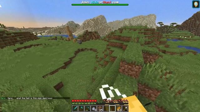 making a "secret" Minecraft Base inside of a lake! (Hide or Hunt) смотреть онлайн