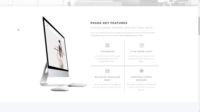 Pasha - Minimal Creative WordPress Theme Bazza Athelstan смотреть онлайн
