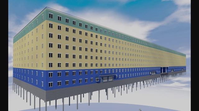 Проект многоэтажного паркинга закрытого типа на 3660 машиномест