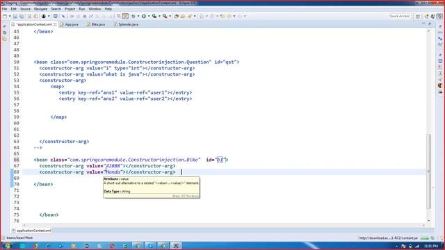 Inheriting Bean in Spring || In Java Spring || Constructor Injection In Hindi смотреть онлайн
