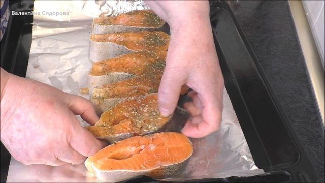 ЭТО НЕ РЫБА - А ПРОСТО СКАЗКА! ФОРЕЛЬ, ЗАПЕЧЕННАЯ В ДУХОВКЕ. смотреть онлайн