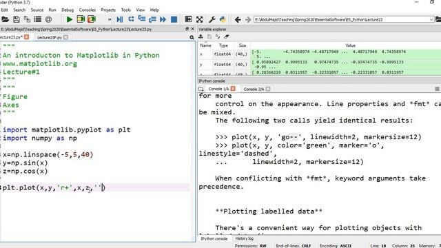 Python-Programming Matplotlib(Lecture#1) смотреть онлайн