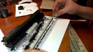 Как заправить картридж лазерного принтера Canon LBP7018c