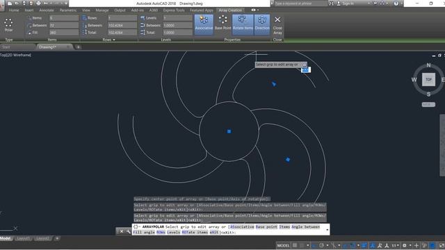 AutoCAD - How to Make Fan/Propeller Shaft смотреть онлайн