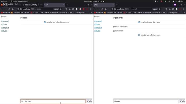 Golang + Websockets (Rooms, Join & Leave events) смотреть онлайн