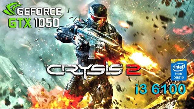 Crysis 2 : GTX 1050 - I3 6100 (Ultra Settings)