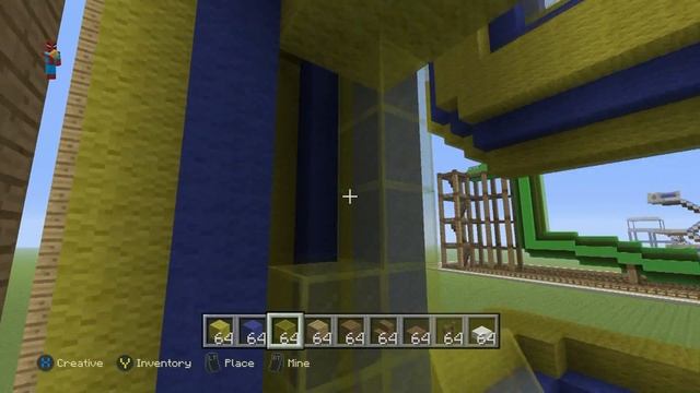 Minecraft Tutorial: How To Make A Bendy Water Slide (Mini Water Park) смотреть онлайн