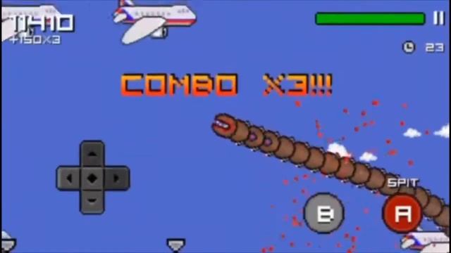 Getting To Space In Super Mega Worm смотреть онлайн