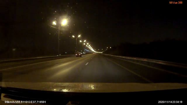 М4 Дон, въезд в Москву вечером смотреть онлайн