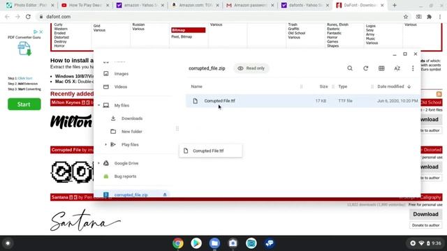 How To Install Fonts ? (Pc, Chromebooks) смотреть онлайн