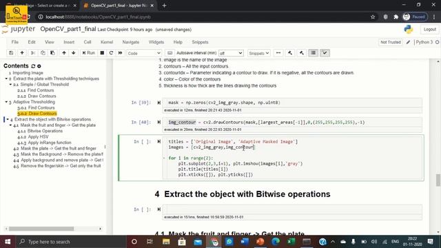OpenCV Python Tutorial | Extracting Selective Image - Image Segmentation | OneTouchBI смотреть онлайн