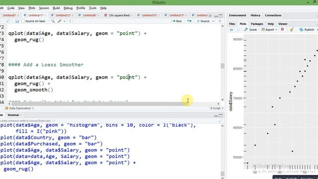 R tutorial|data visualization R|ggplot2|Barplot|histogram|densityplot| смотреть онлайн