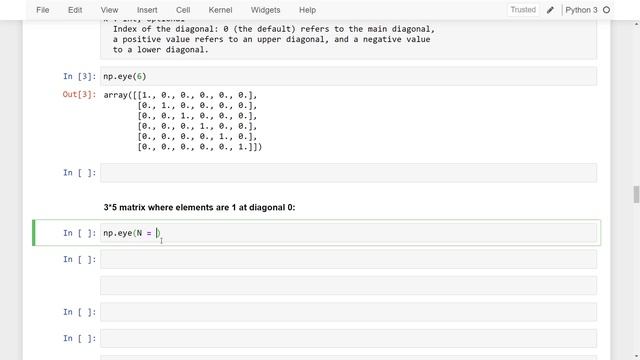 06 - Difference between identity() and eye() function | NumPy | np.identity() vs np.eye() | English смотреть онлайн