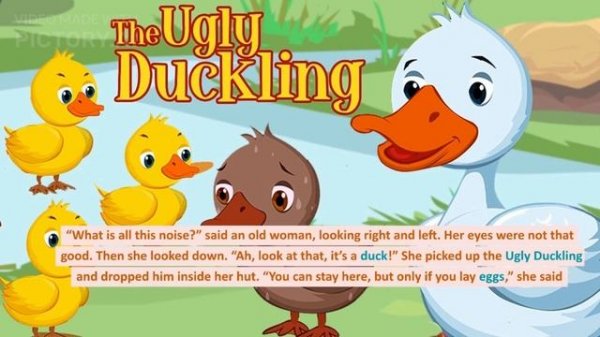 The Ugly Duckling -Kids BedStory