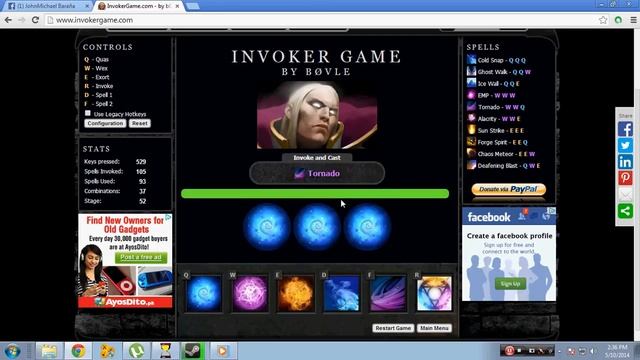 DOTA2 Invokergame.com