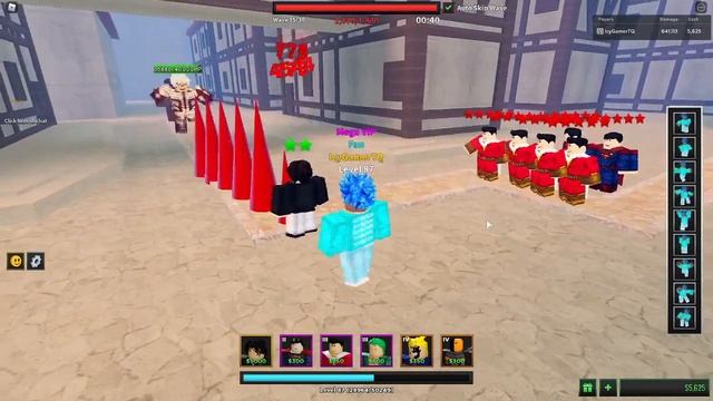 Ultimate Tower Defense Simulator | Muzan Showcase | How To Solo Trost District | Roblox!!