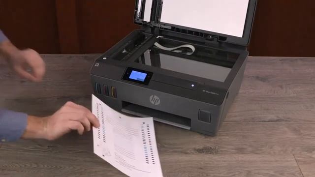 ¿Cómo puedo realizar la alineación de cabezales en la impresora HP Smart Tank 610 - 615? смотреть онлайн