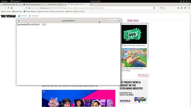 #1 Basic Linux Command with Fedora Linux смотреть онлайн