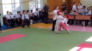 Соревнования по Карате девочки. Санкт-Петербург. карате Кекусинкай,соревнование девочек