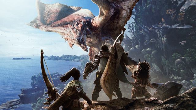 Monster Hunter World OST: Main Theme - Stars At Our Backs 星に駆られて メインテーマソング [HQ | 4K] смотреть онлайн